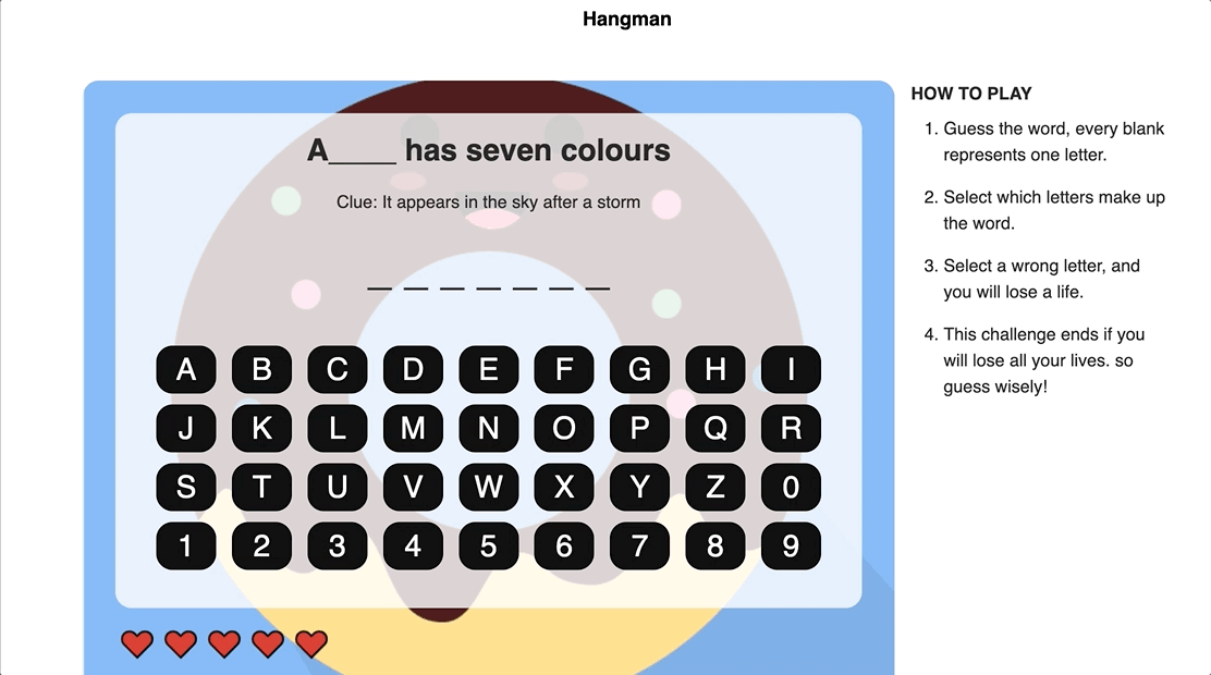 How To Make Hangman In Scratch