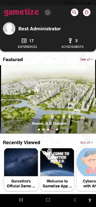 searching for experience on app.gif