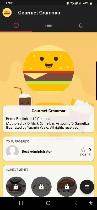 viewing bookmarked challenges and flashcards on app.gif