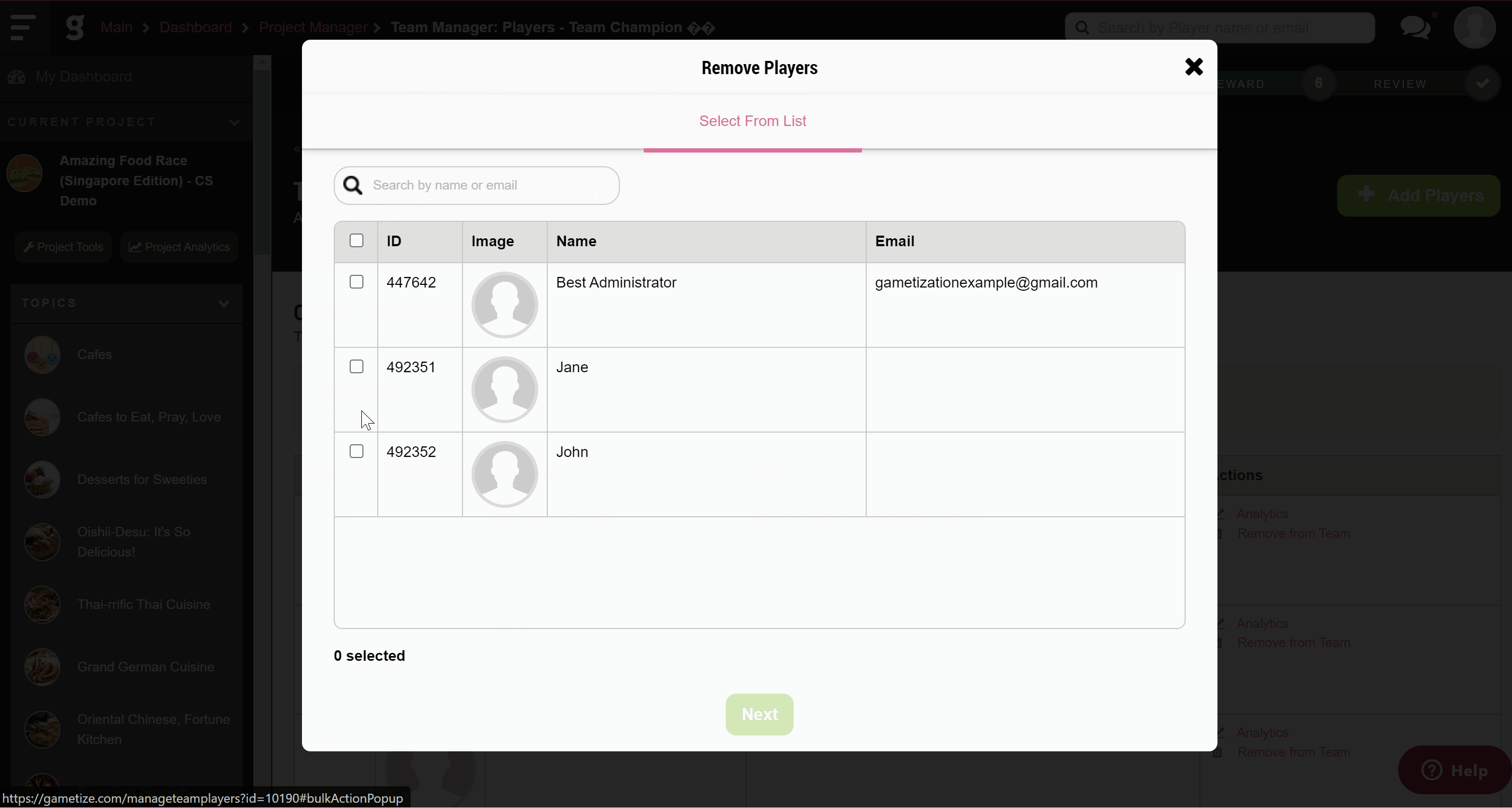 To remove multiple Players from a Team via Bulk Actions.gif