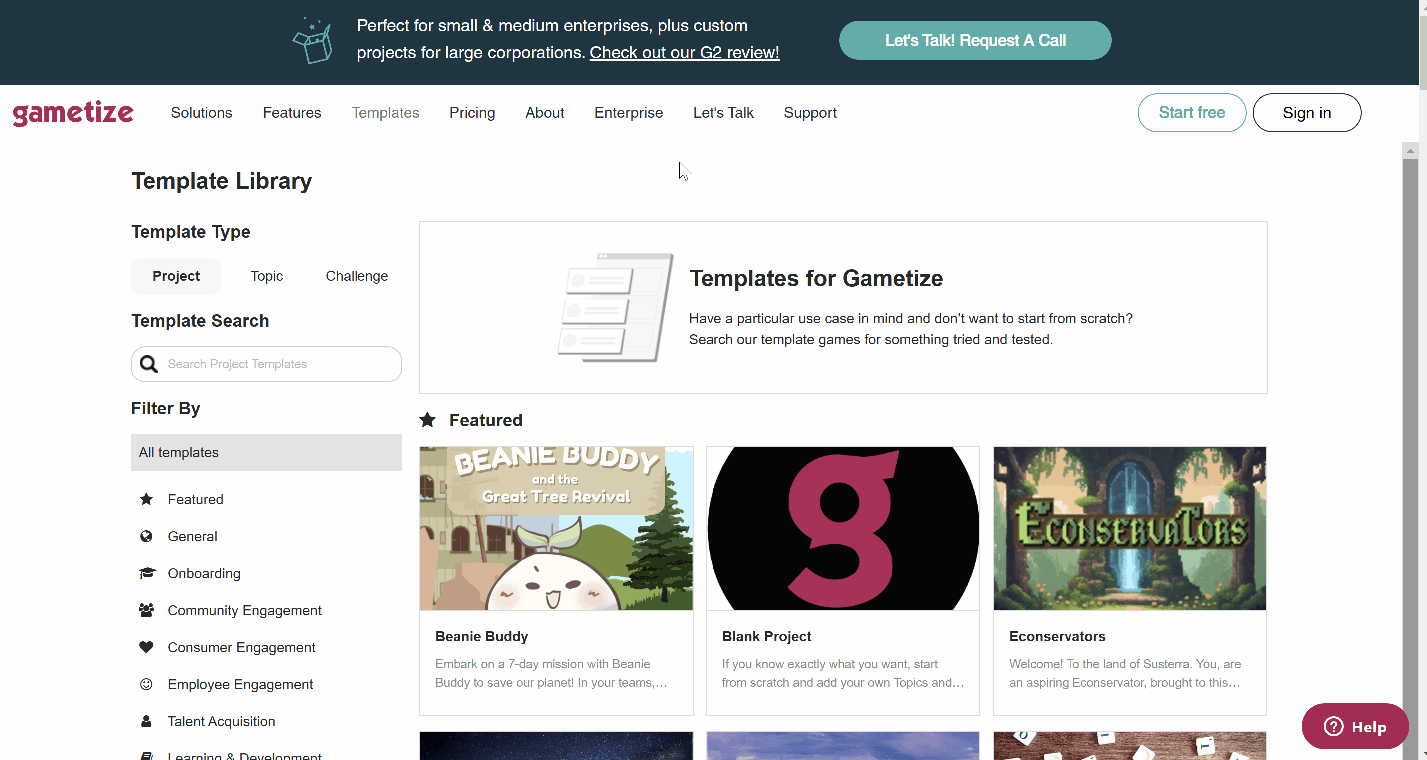 Have a look at our Topic Templates.gif